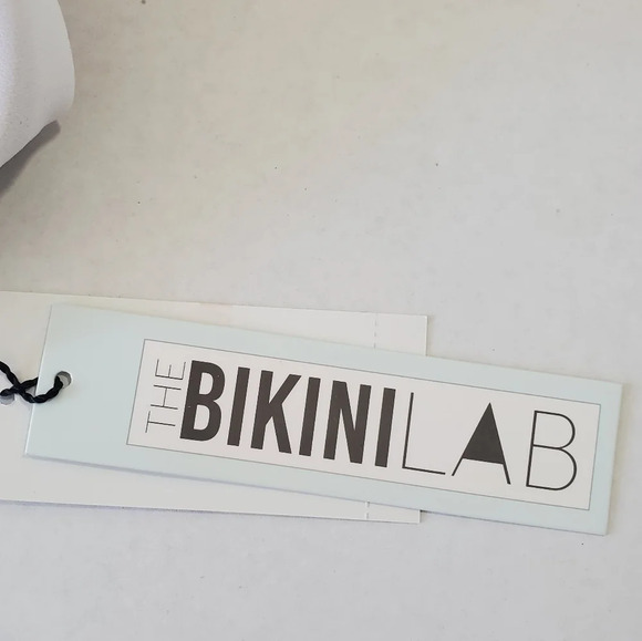 THE BIKINI LAB Purple Striped One Piece Swimsuit XS NWT - Picture 5 of 6